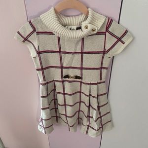 Janie and Jack fall sweater dress girls size 5, excellent used condition